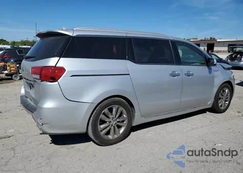 2018 Kia Sedona Sxl из США, поврежденный, VIN KNDME5C19J6379647
